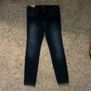 Joe’s dark blue skinny jeans, size 5 kids super stretchy